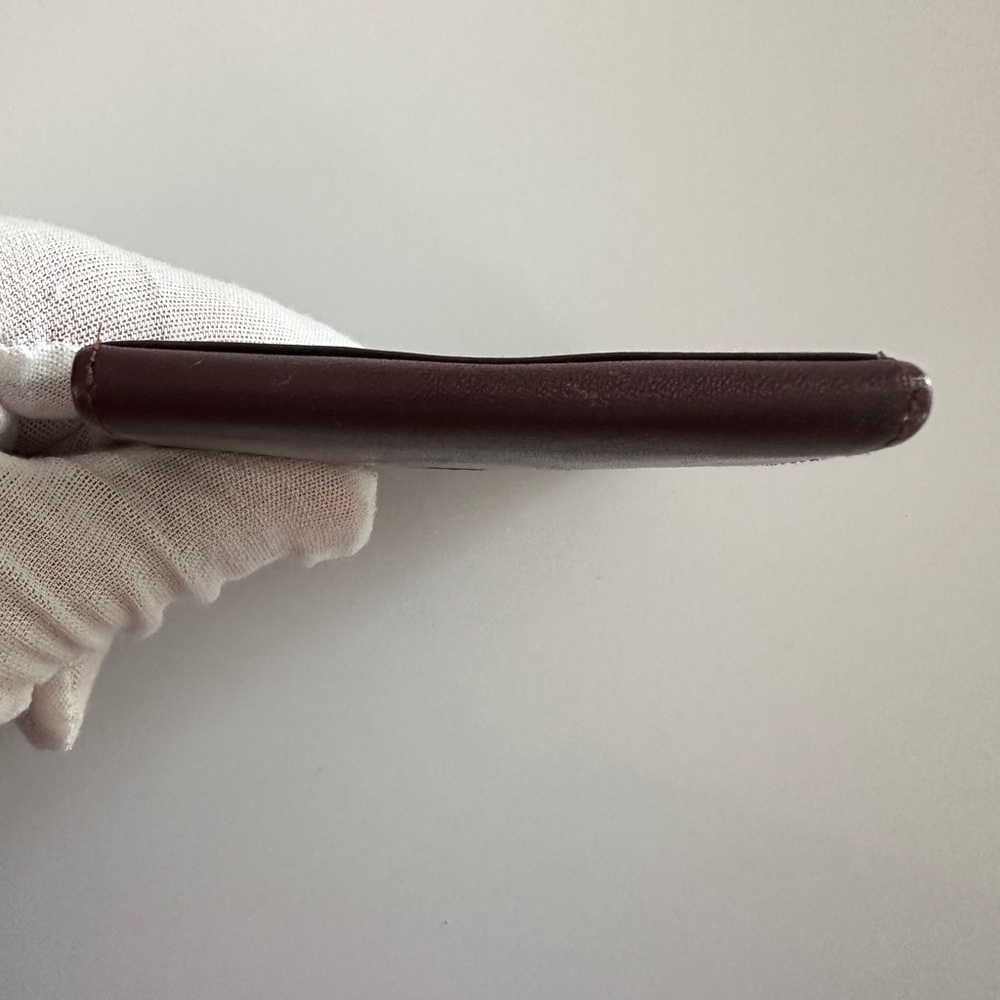 Cartier Burgundy Coin Pouch - Authentic - Picture 5 of 14